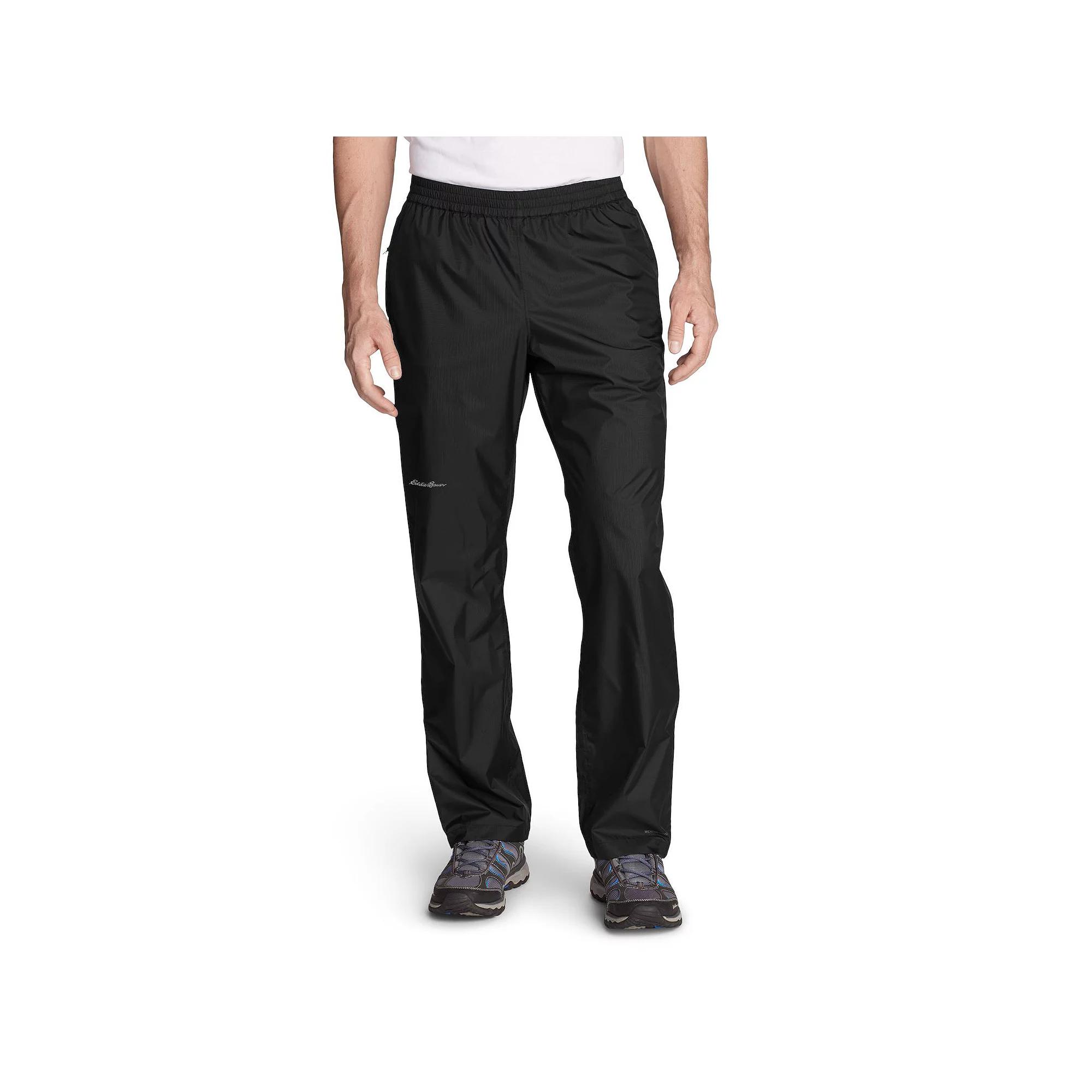 Men's Eddie Bauer Cloud Cap Rain Pants, Size: XXL, Black Product Image