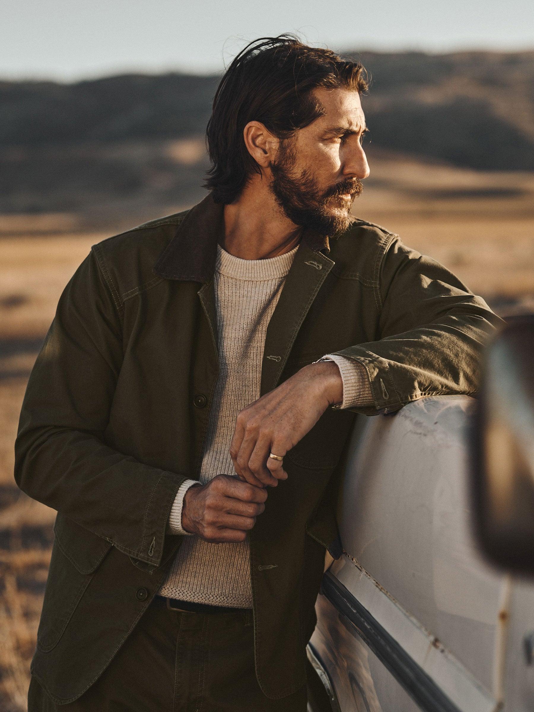 Field Olive Craftsman Canvas Field Jacket Product Image