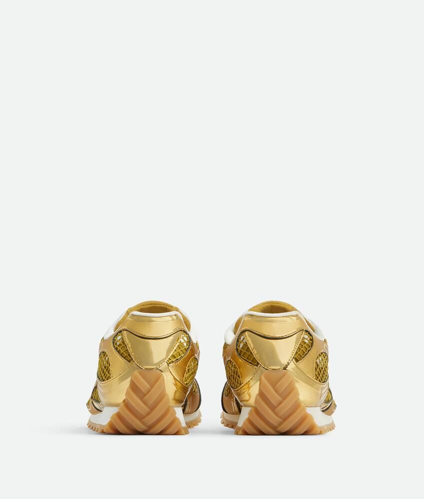 Men's Orbit Sneaker in Gold/white Product Image