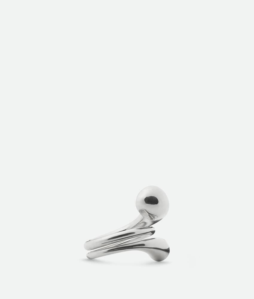 Women's Drop Ring in Silver Product Image
