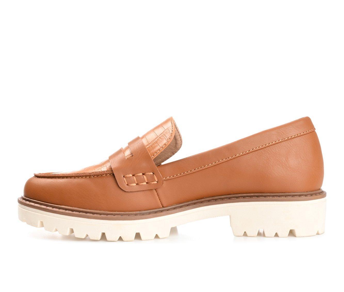 Women's Journee Collection Kenly Lugged Loafers Product Image