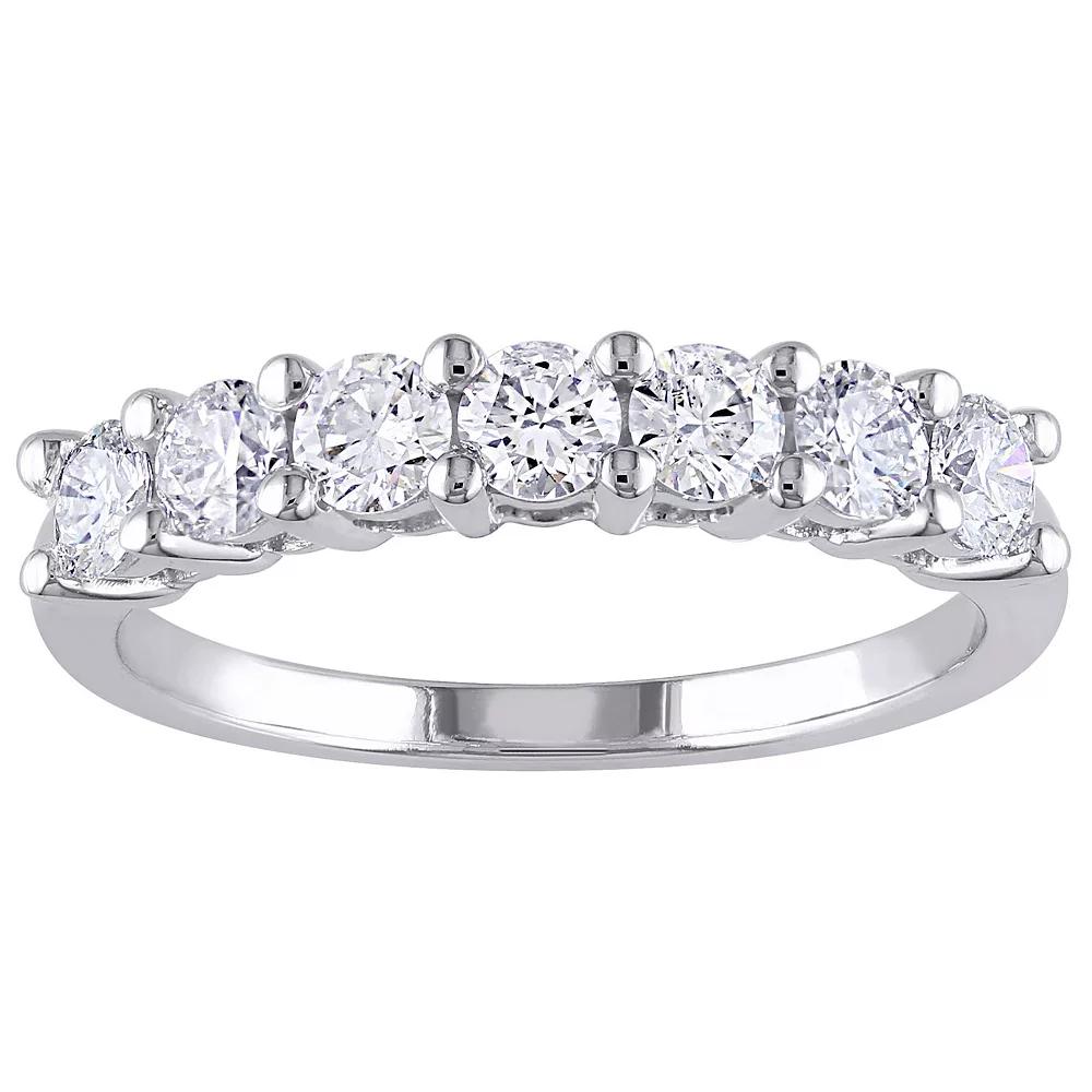 Stella Grace 14k White Gold 1 Carat T.W. Diamond Anniversary Ring, Women's, Size: 6.50, 14k Whgold Product Image