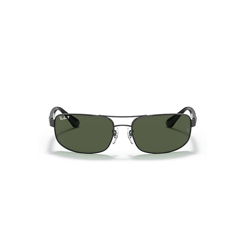 Ray-Ban Rb3445 Sunglasses Frame Green Lenses Product Image