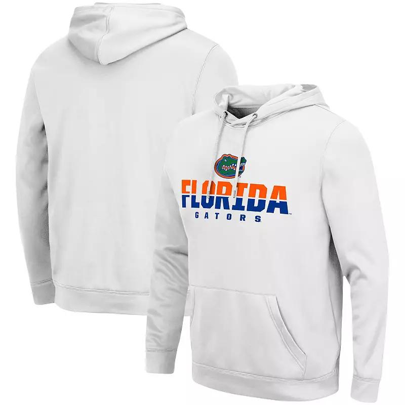 Men's Colosseum White Florida Gators Lantern Pullover Hoodie,  Product Image