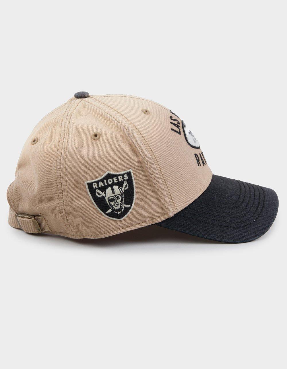 47 BRAND Las Vegas Raiders Dusted Abilene '47 MVP Strapback Hat - KHAKI Product Image