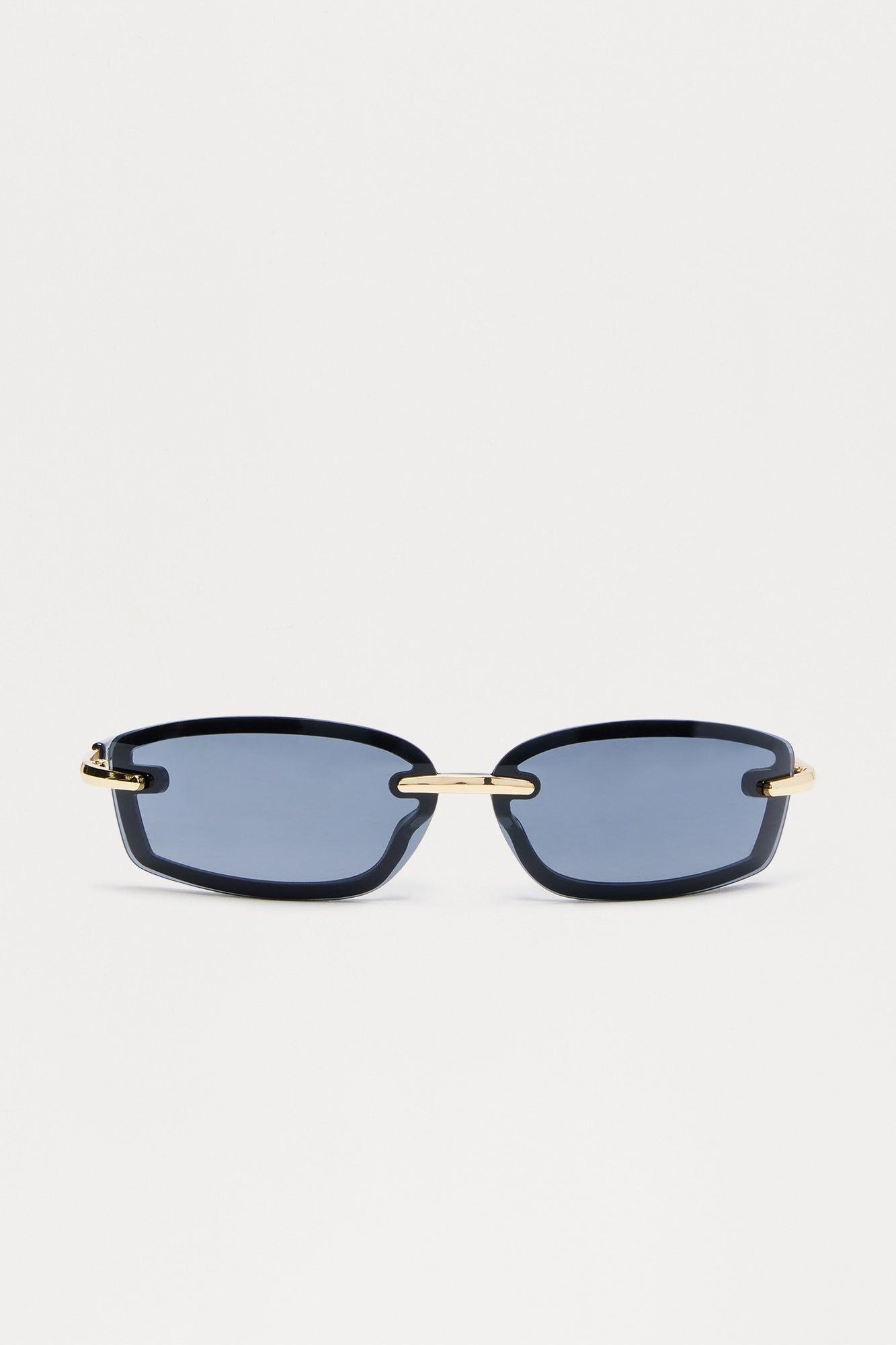 Outside Of Ordinary Shield Sunglasses - Black Female Product Image