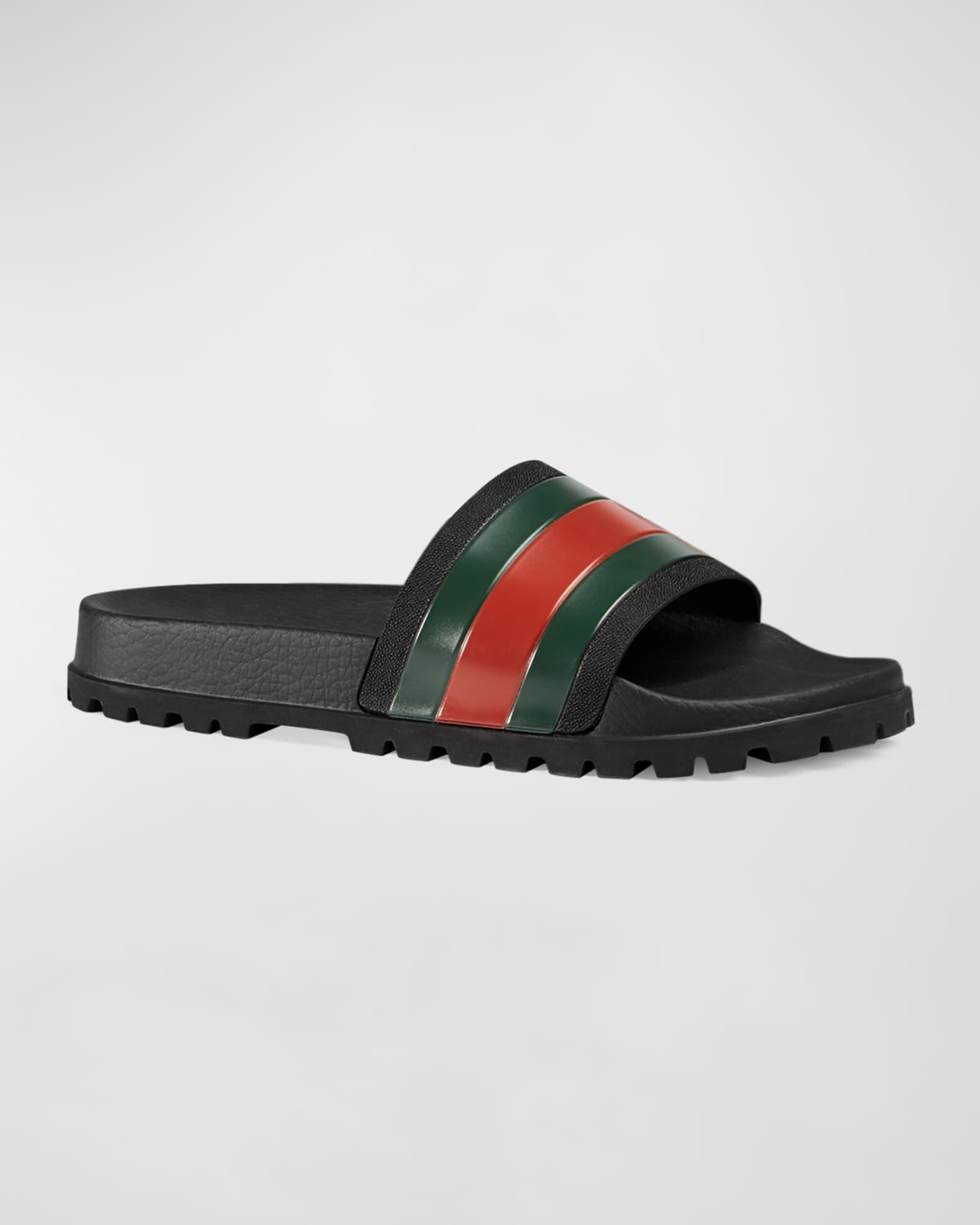 Mens Web Slide Sandals Product Image