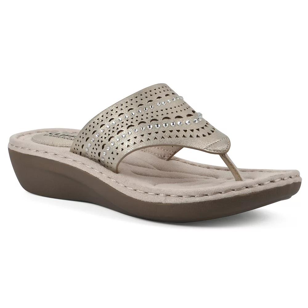 Cliffs by White Mountain Comate Women's Thong Sandals,  Product Image