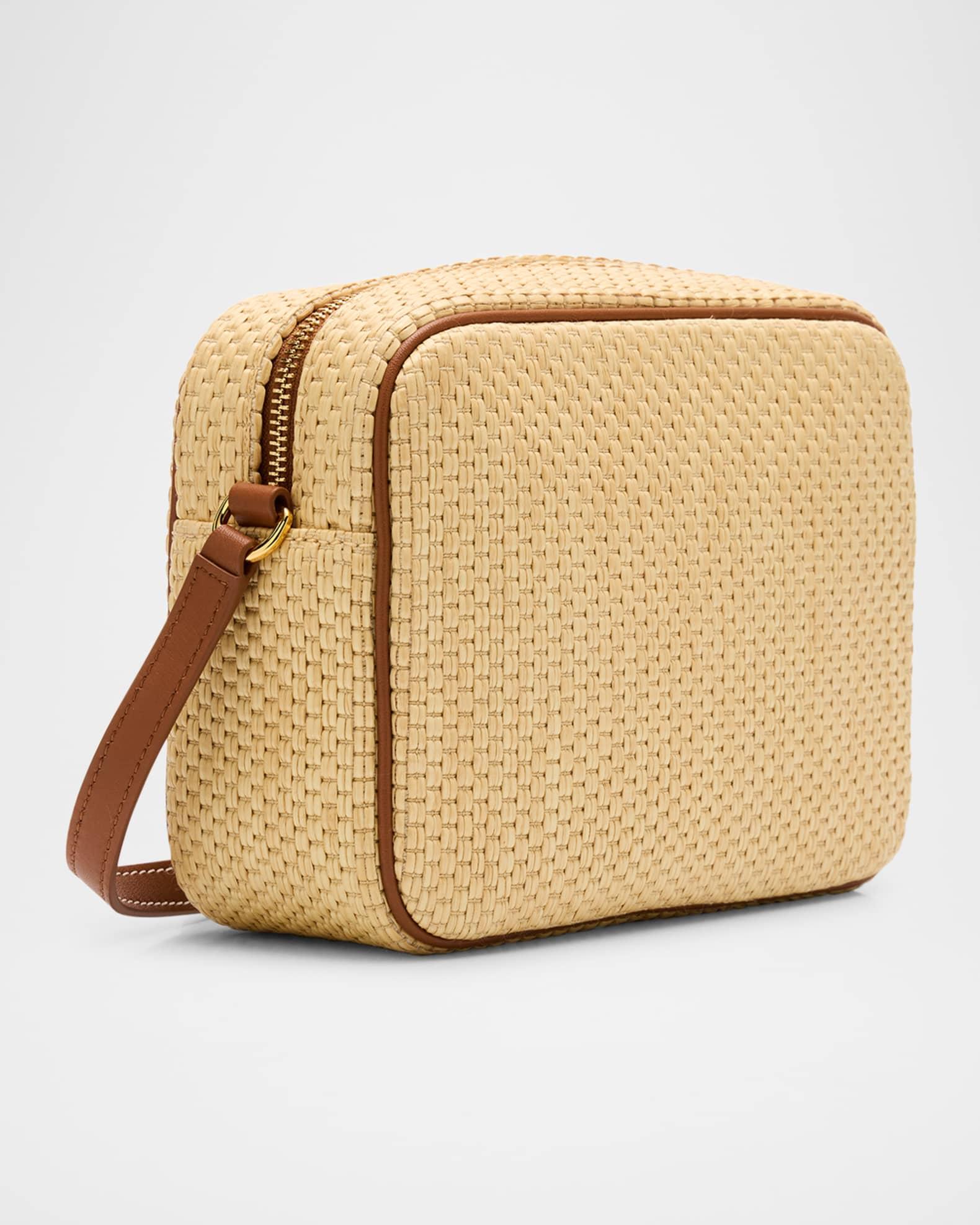 Click Raffia Camera Crossbody Bag Product Image