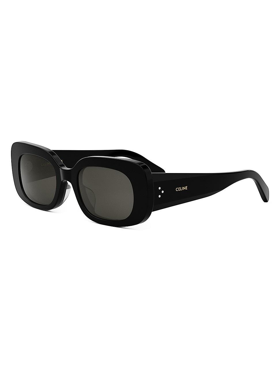 Mens Monochroms 55mm Geometric Sunglasses Product Image