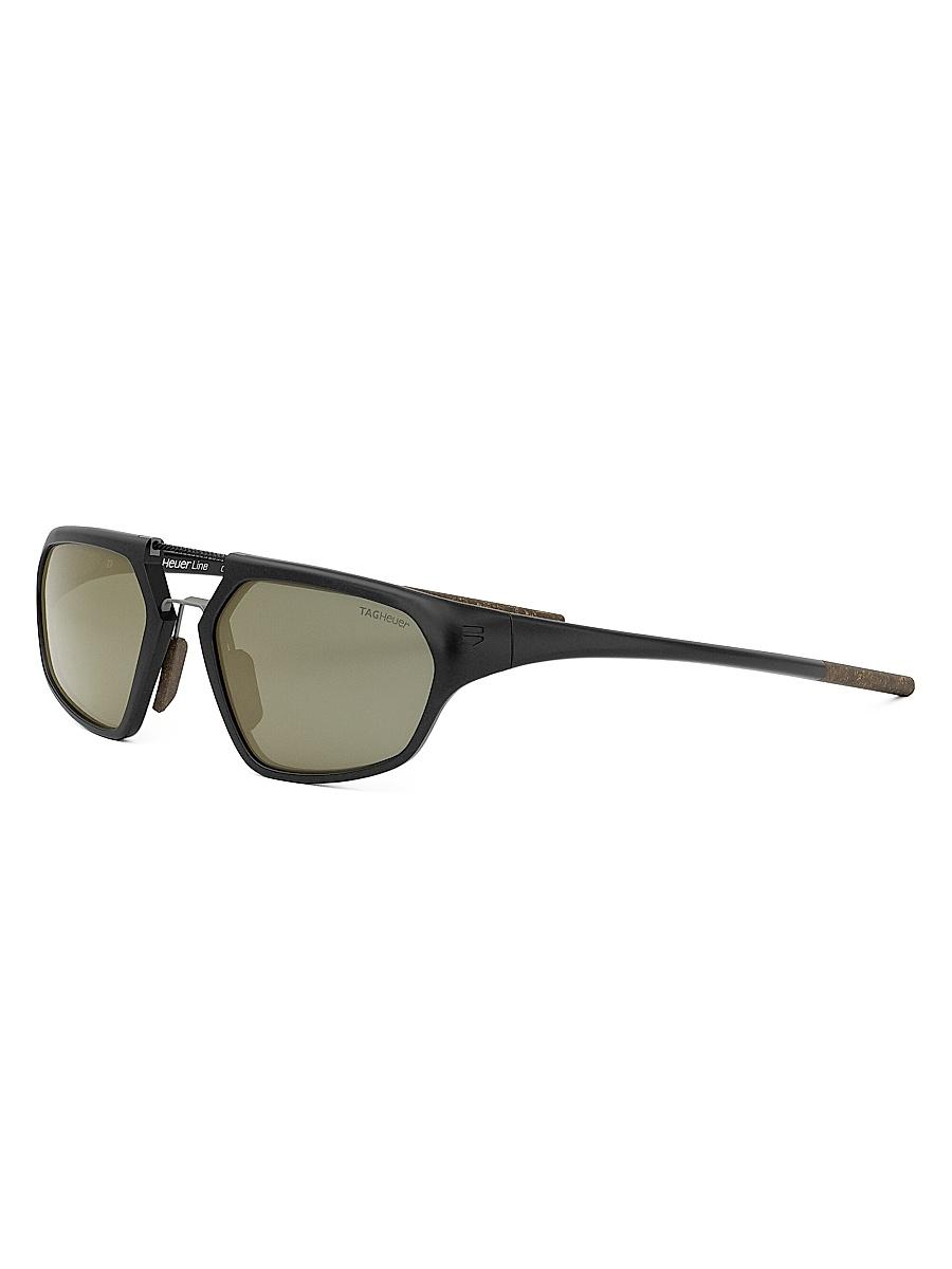 Mens Line 55MM Geometric Sunglasses Product Image