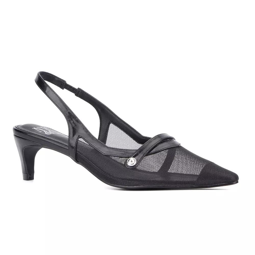 New York & Company Kristie Women's Slingback Heels,  Product Image