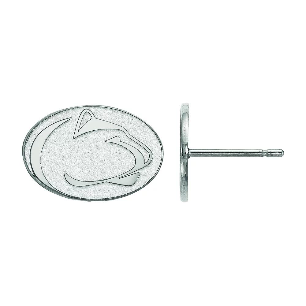 LogoArt Penn State Nittany Lions Sterling Silver Extra Small Post Earrings, Women's, Size: 9MM Product Image