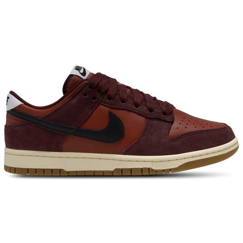 Nike Mens Nike Dunk Low Retro SE Essentials Plus 2 - Mens Basketball Shoes Black/Burgundy/Mars Stone Product Image