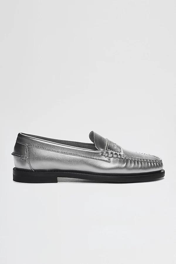 Sebago Dan Met Metallic Loafer Womens at Urban Outfitters Product Image