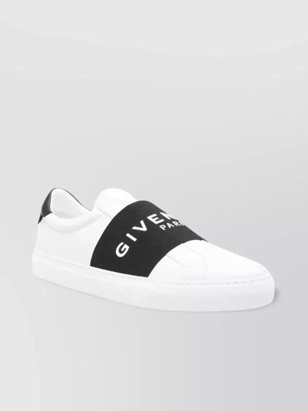 GIVENCHY Urban Street Sneakers In Leather With Elastic Band In Multi Product Image