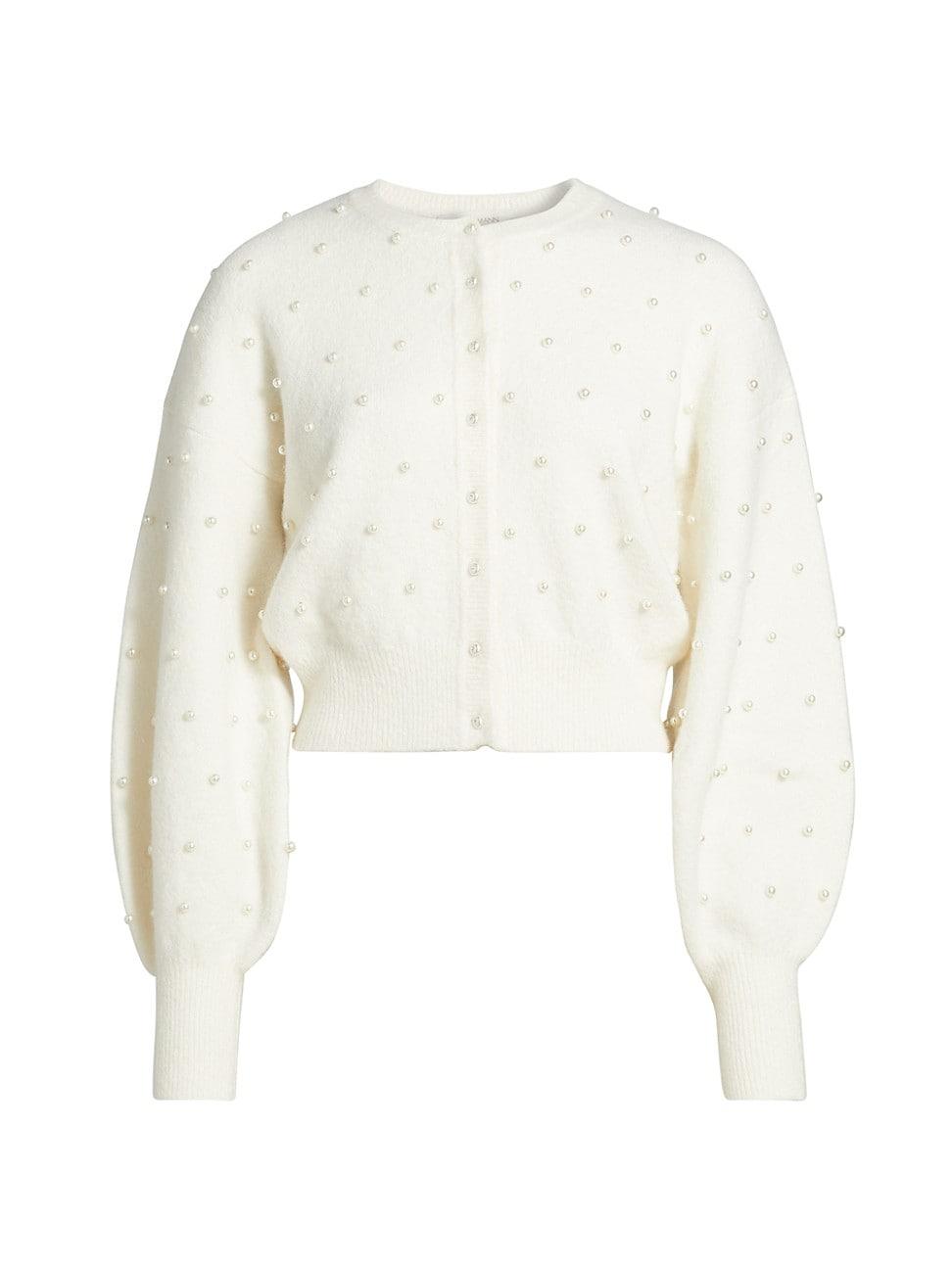 Womens Crush Beaded Cardigan Product Image