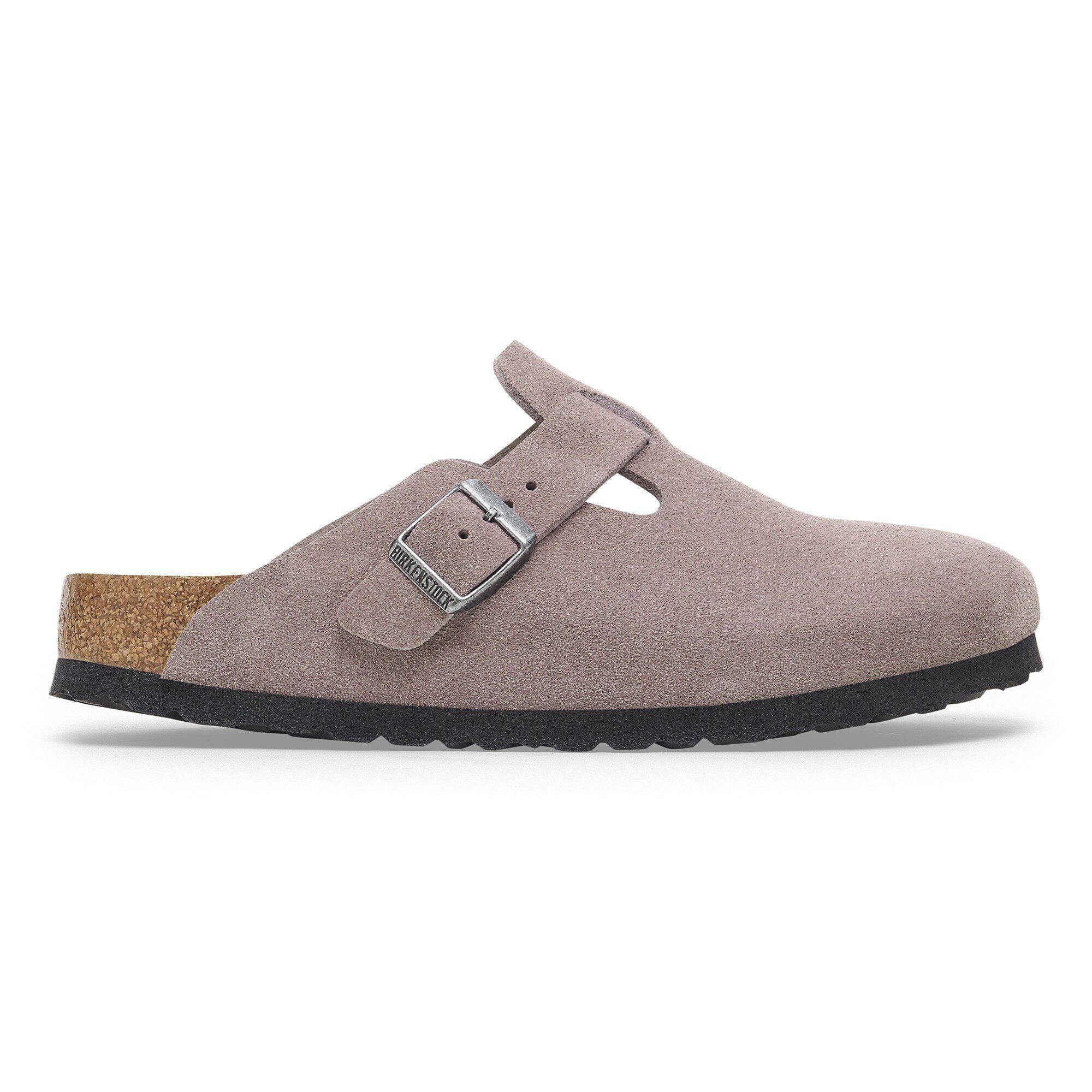 Boston Soft Footbed Suede Leather Faded Purple Product Image