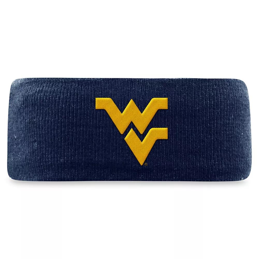 Men's Top of the World Navy West Virginia Mountaineers Knit Headband, Blue Product Image