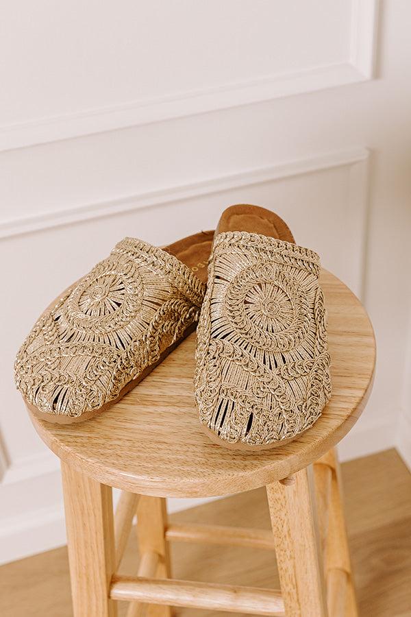 The Lilah Metallic Clogs Product Image