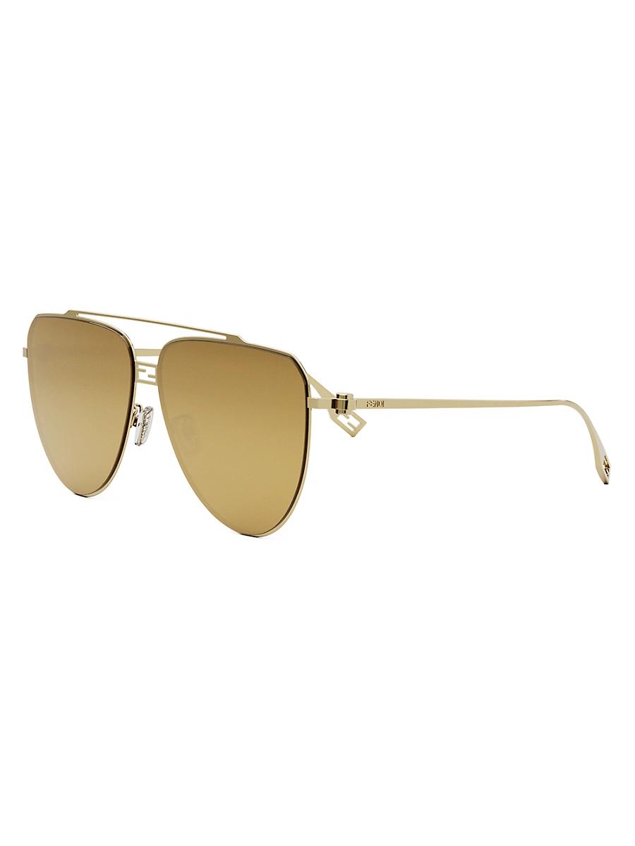 Womens Baguette 59MM Pilot Sunglasses Product Image