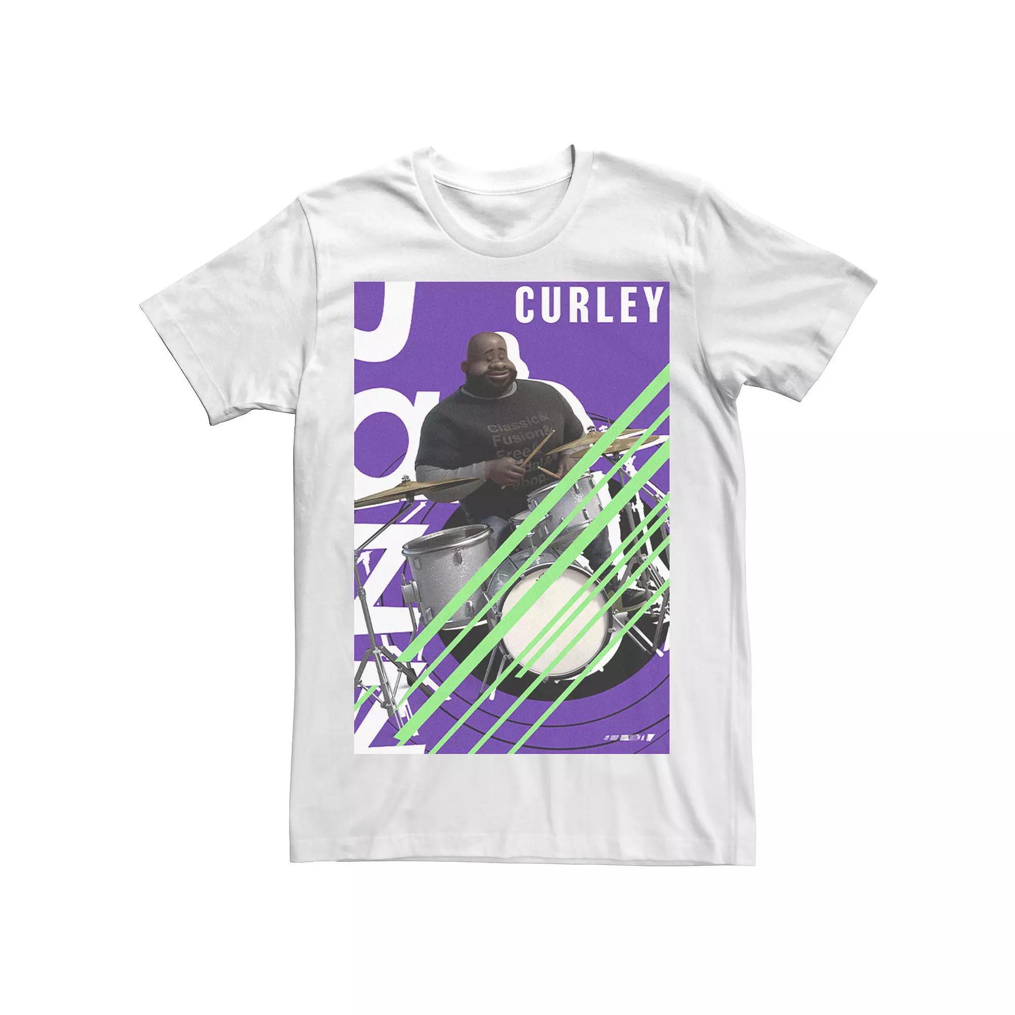 Disney / Pixar's Soul Curley Men's Jazz Poster Tee,  Product Image
