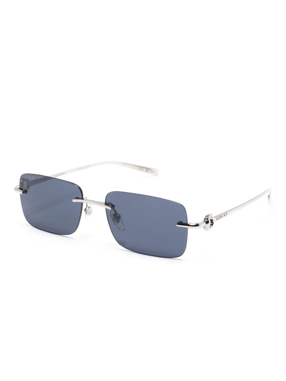 rectangle-frame sunglasses Product Image