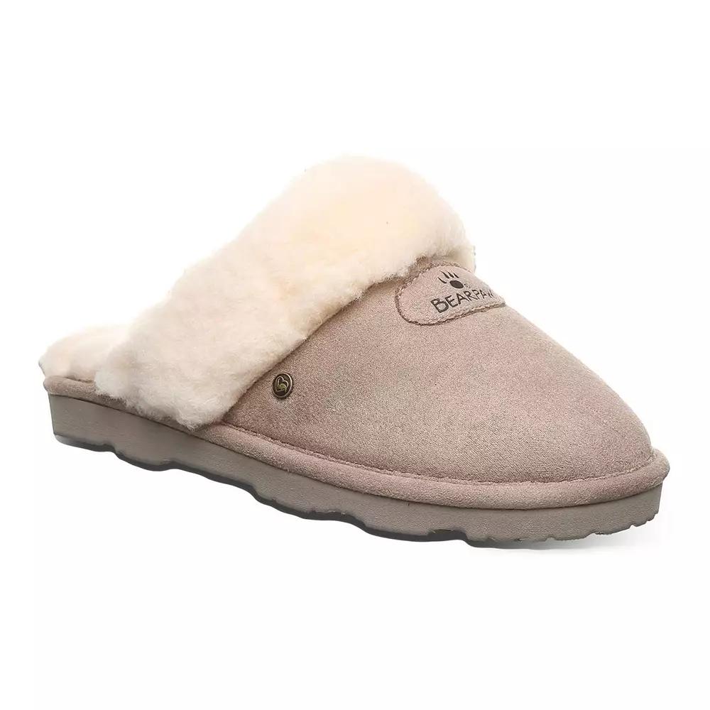 Bearpaw Effie Women's Plush Collar Slippers,  Product Image