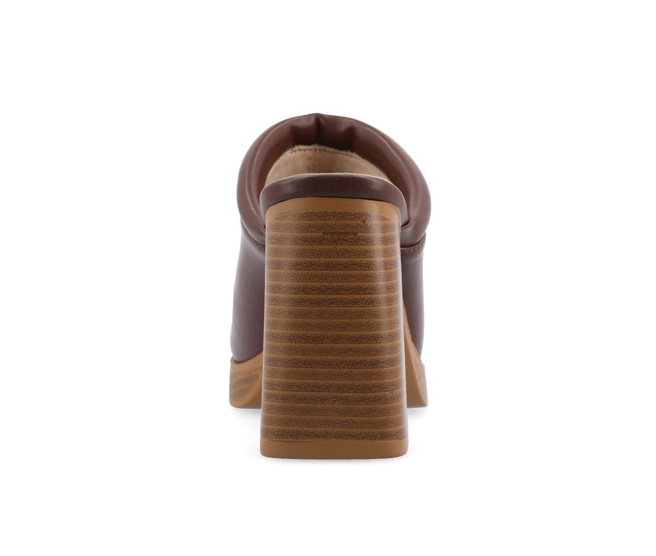 Women's Journee Collection Izara Block Heel Platform Clogs Product Image