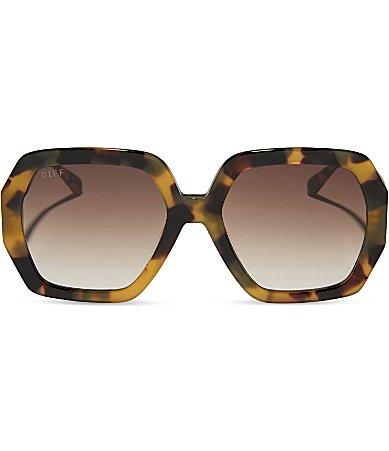 DIFF Eyewear Womens Nola 51mm Square Sunglasses Product Image