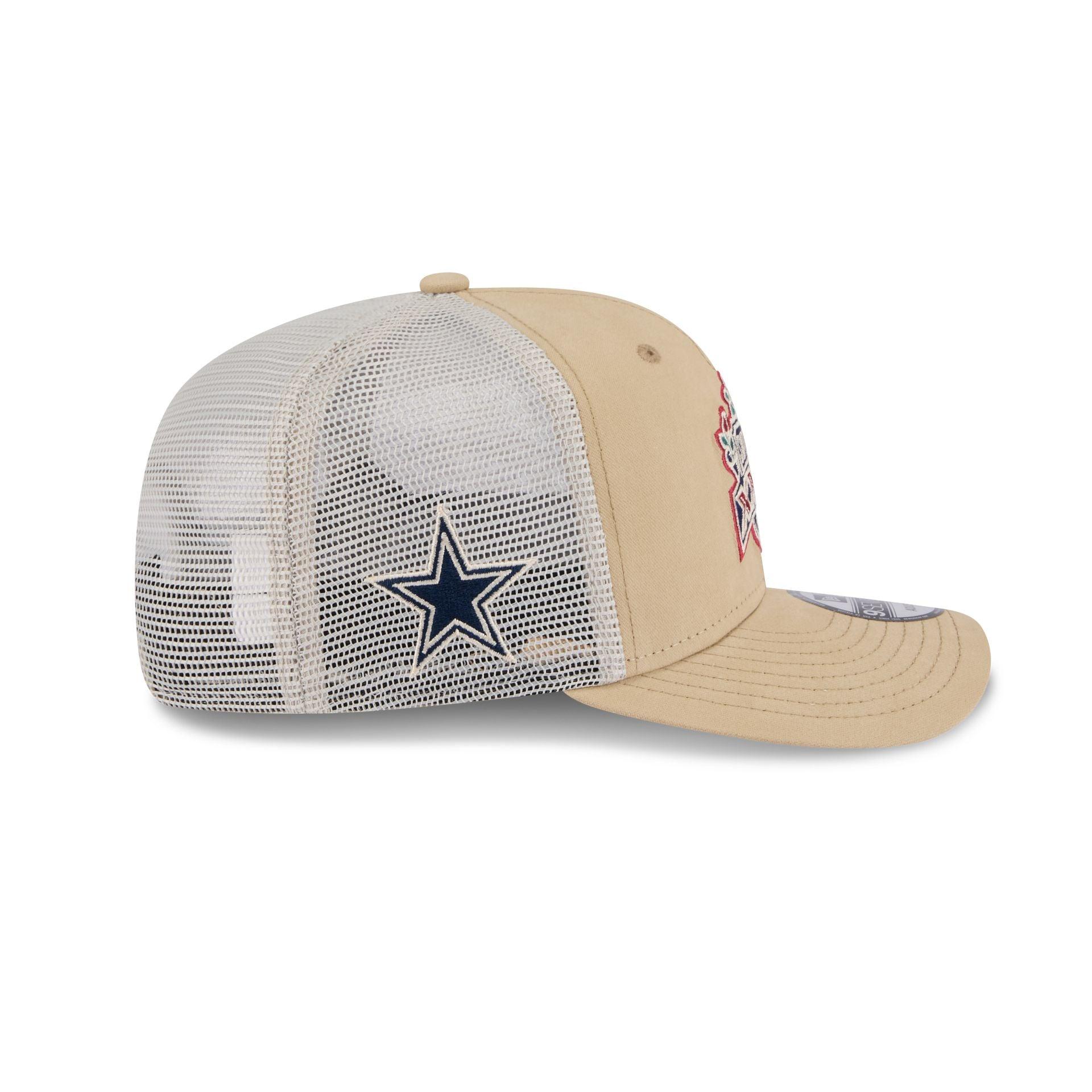 Dallas Cowboys Khaki Champions 9SEVENTY Stretch-Snap Hat Male Product Image