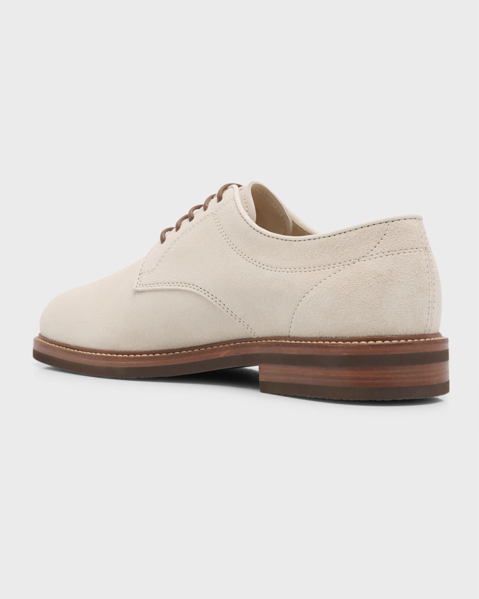 Men's Suede Derby Shoes Product Image