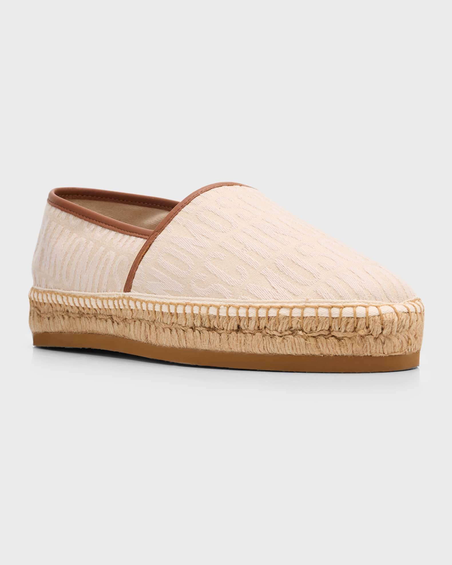 Men's Canvas Jacquard Logo Espadrilles Product Image