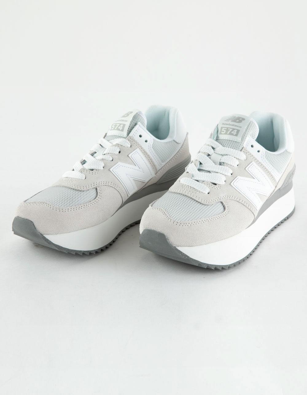 NEW BALANCE 574+ Lift Womens Shoes - WHITE Product Image