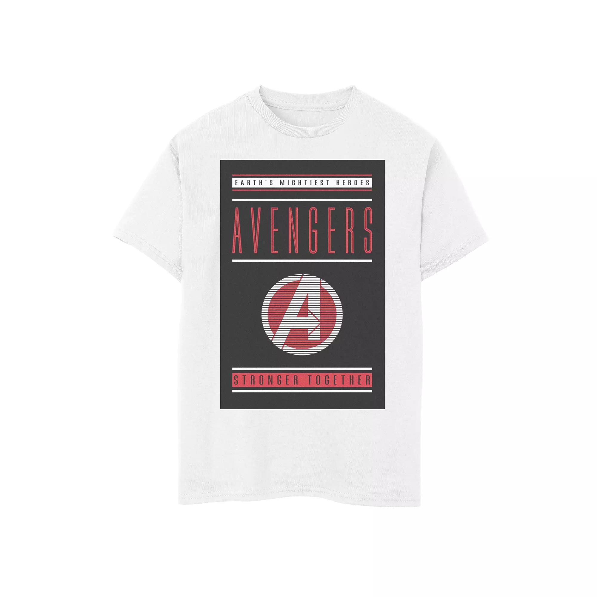 Boys 6-20 Marvel Avengers Endgame Stronger Together Poster Graphic Tee, Boy's,  Product Image