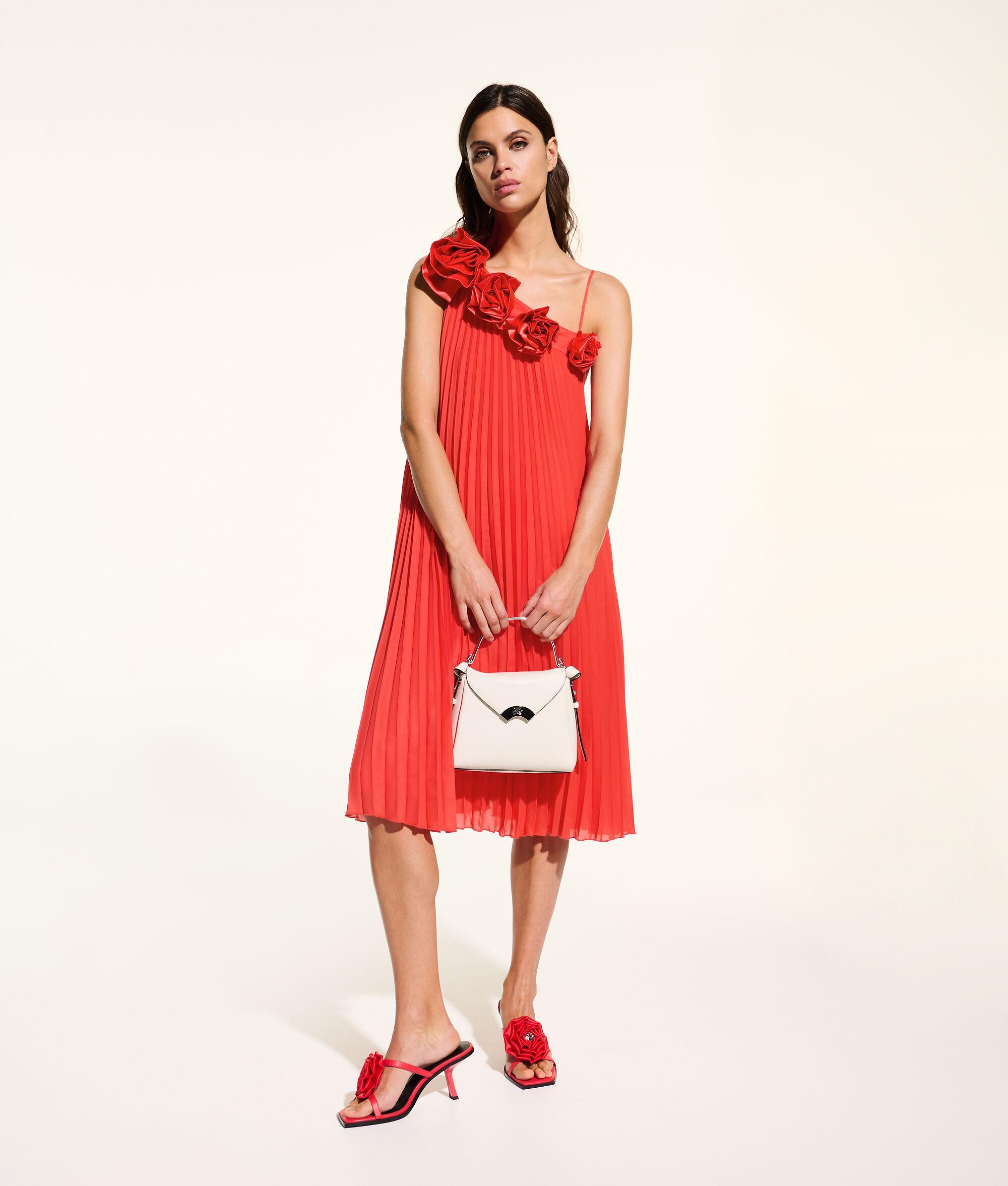 KARMEL FLORAL HEELED SANDALS Product Image