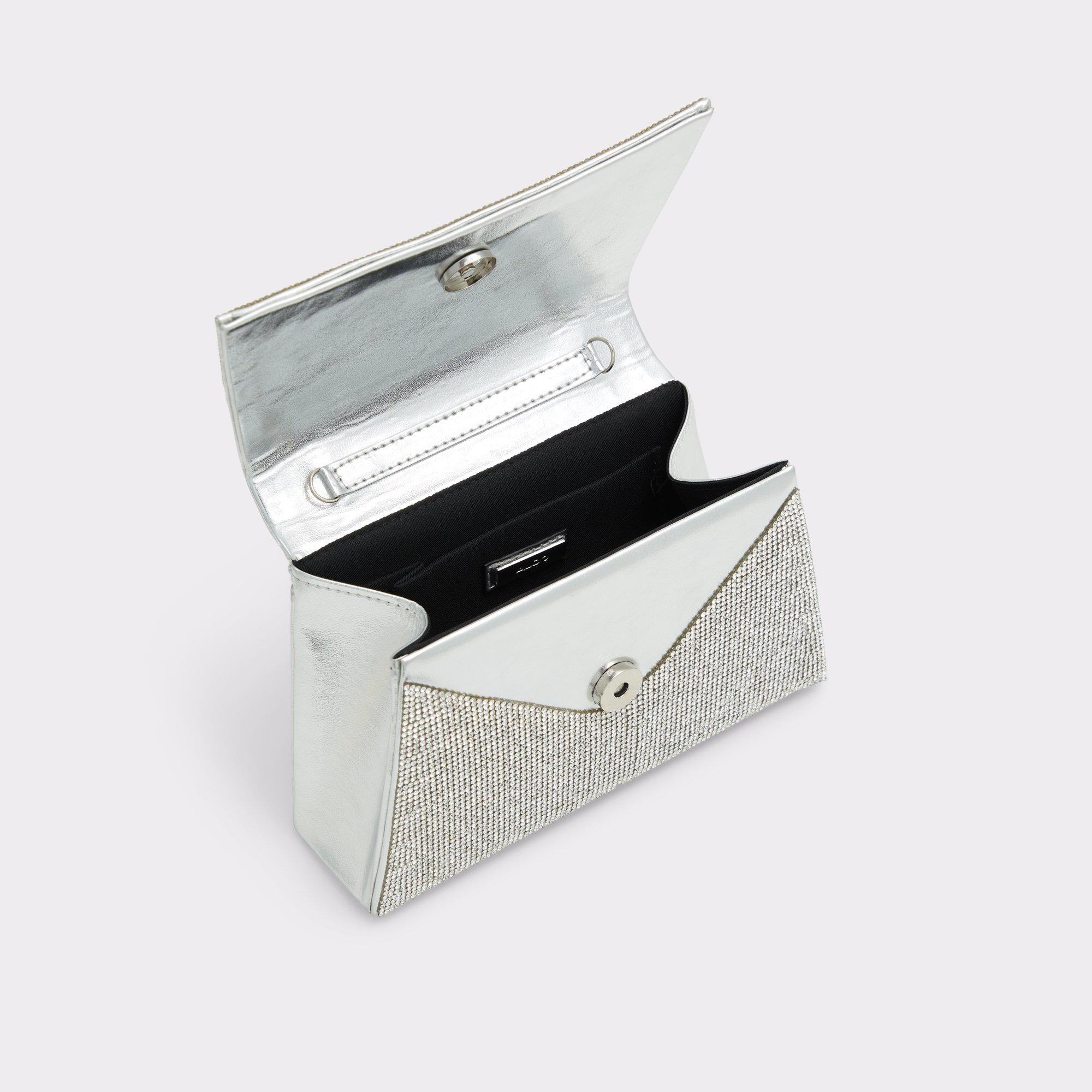 ALDO Felisiax - Women's Top Handle Handbag - Silver Product Image