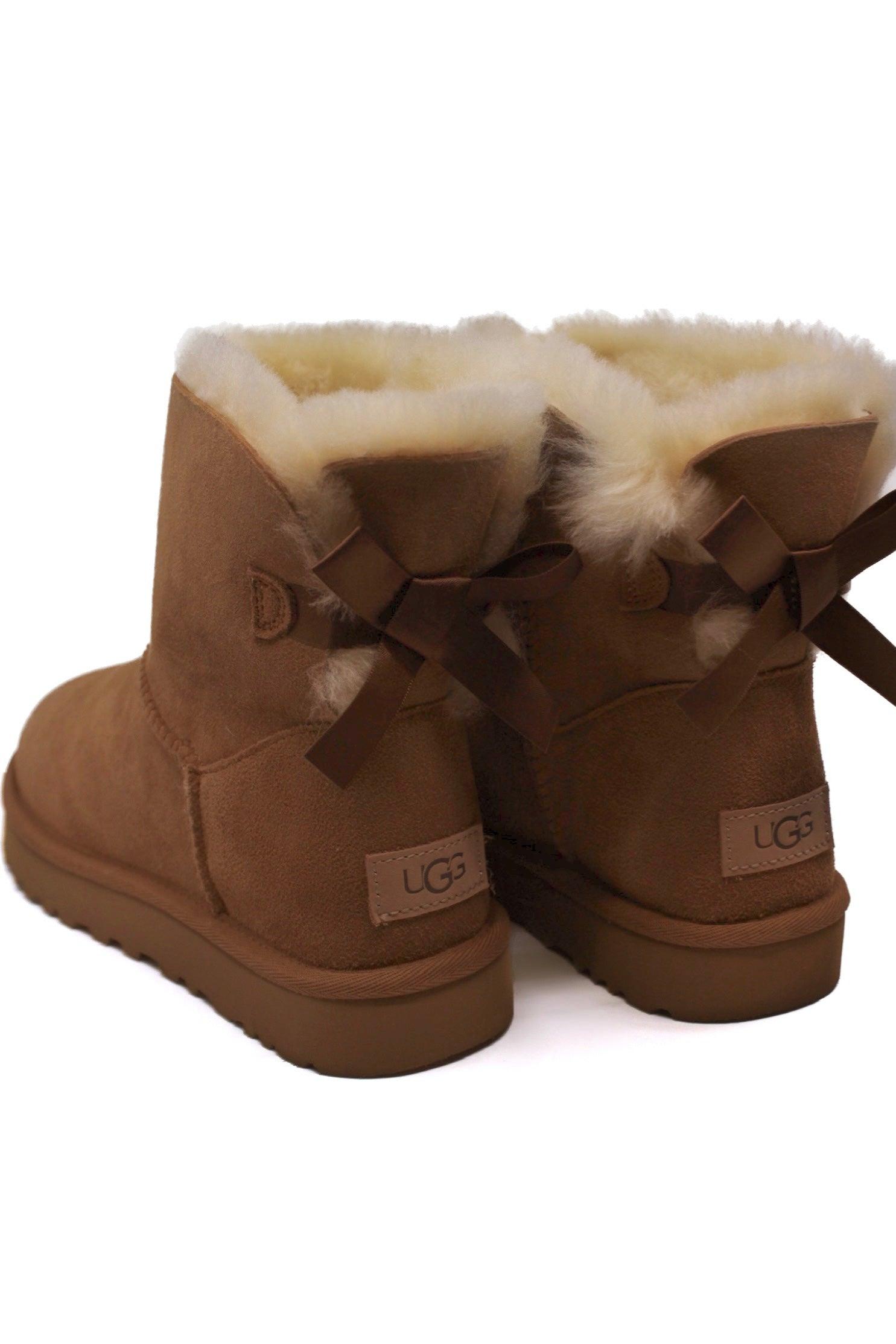 UGG® Mini Bailey Bow II Chestnut Product Image