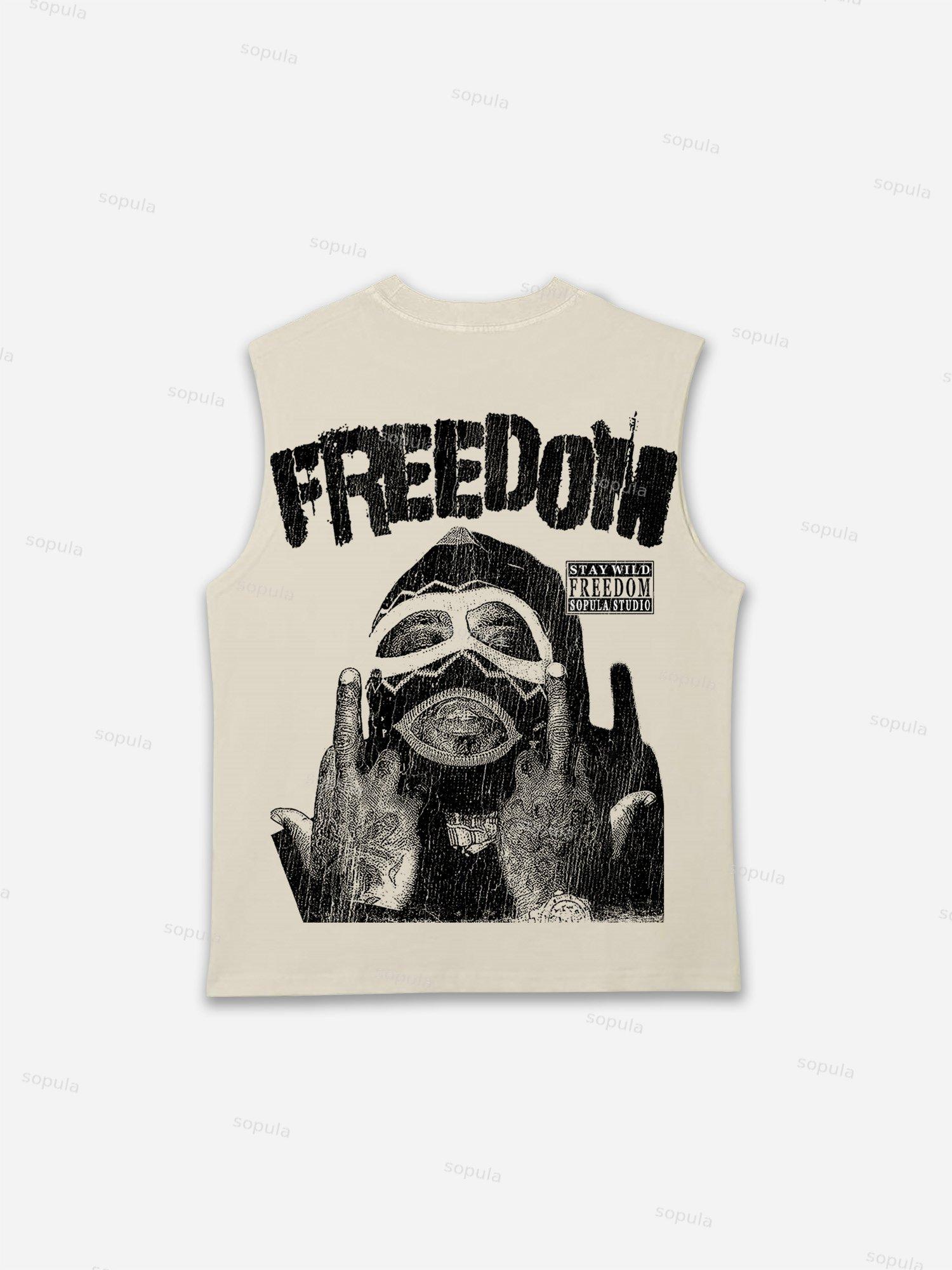 Get Rich Fun Run Print Tank Top Product Image