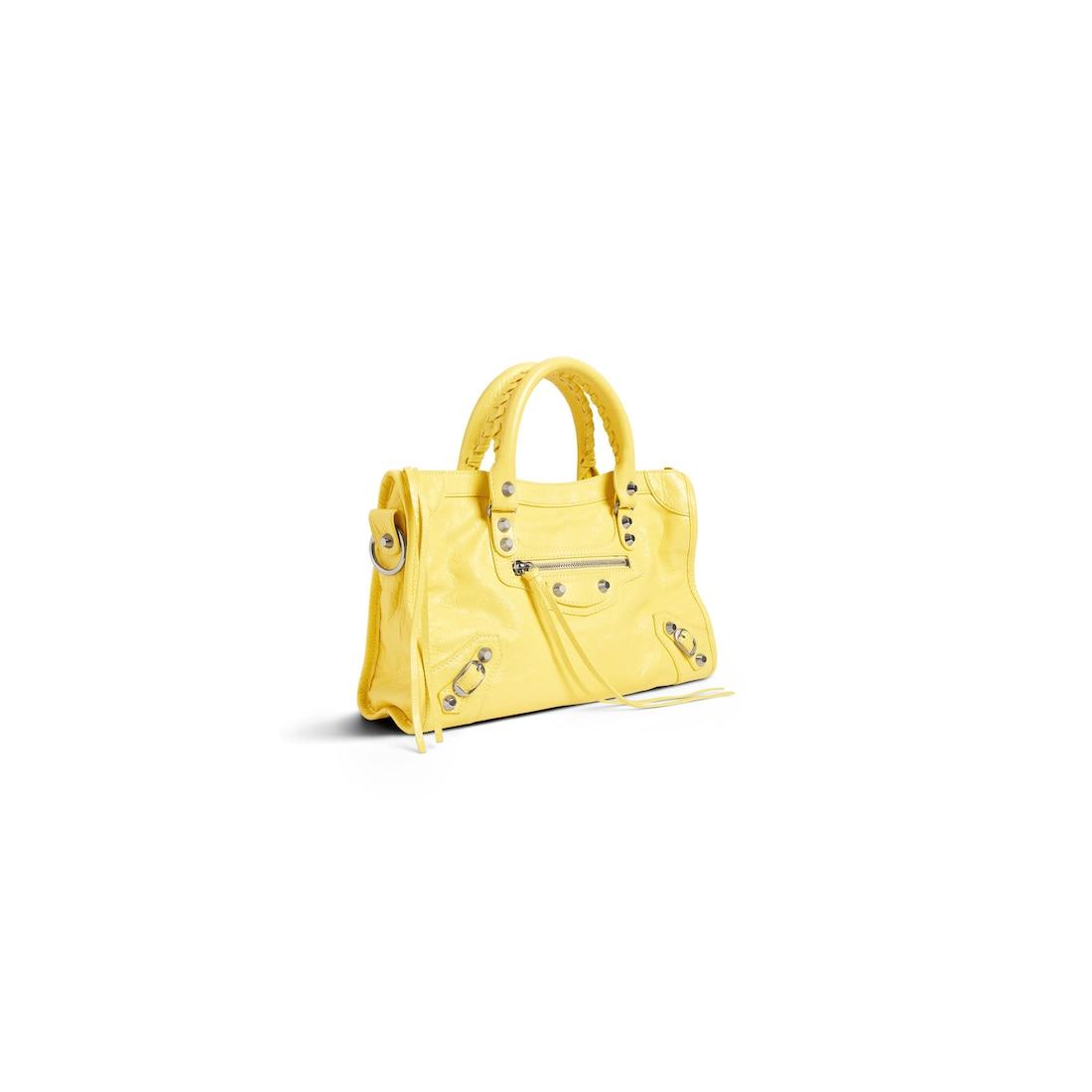 Women's Le City Bag Small in Yellow Product Image