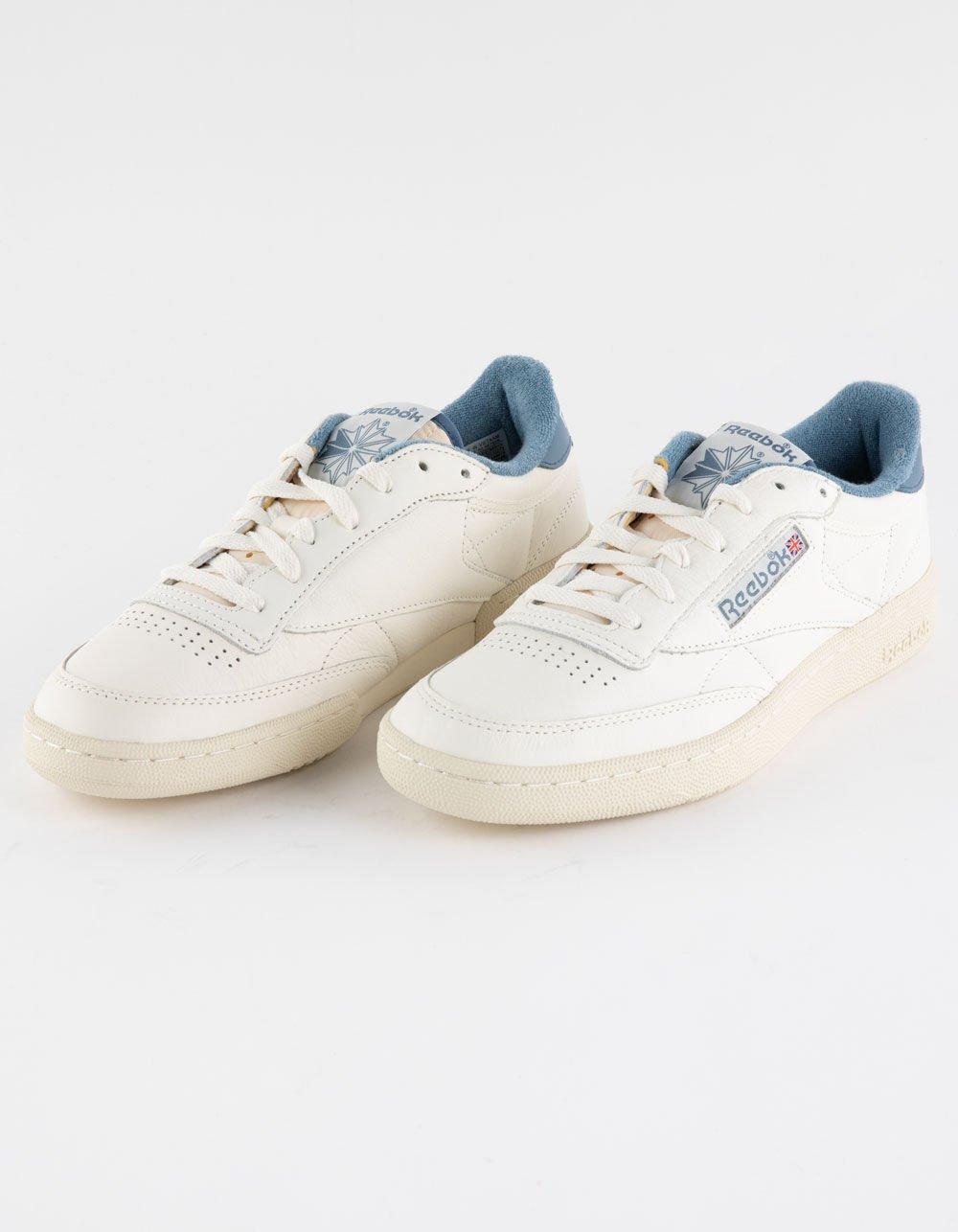 REEBOK Club C 85 Vintage Mens Shoes - WHT/BLUE Product Image