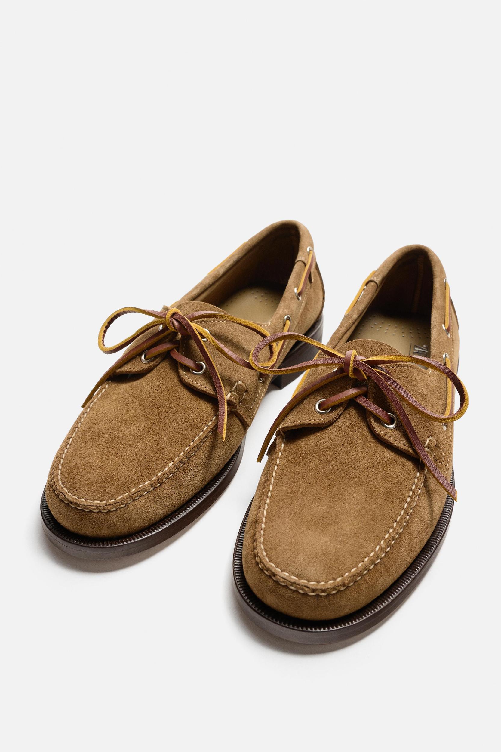 CASTELLANO 1920 ® X ZARA MAN BOAT SHOES Product Image