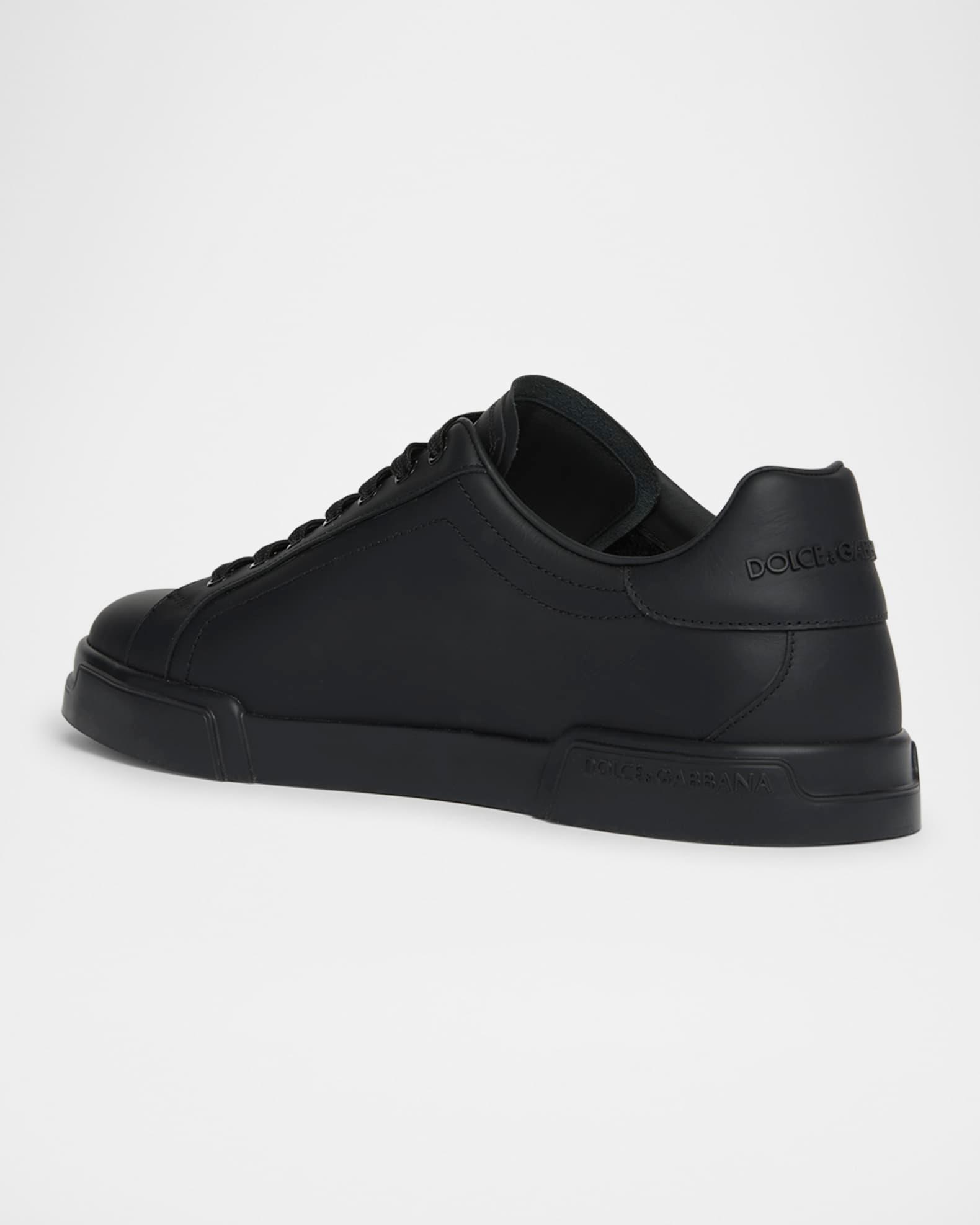 Men's Portofino Calfskin Low-Top Sneakers Product Image
