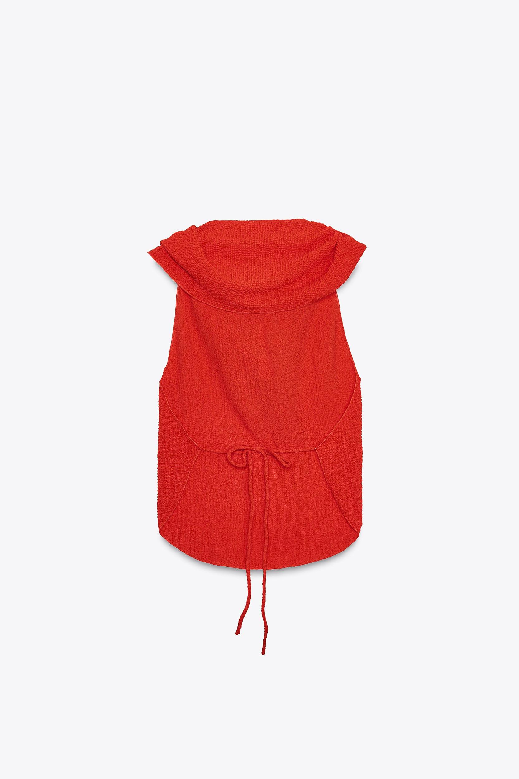 MULTI-POSITION LAYERED TEXTURED TOP Product Image