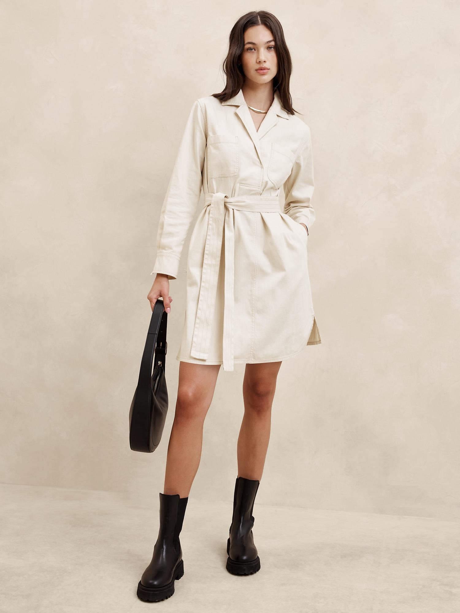 Denim Mini Dress Product Image