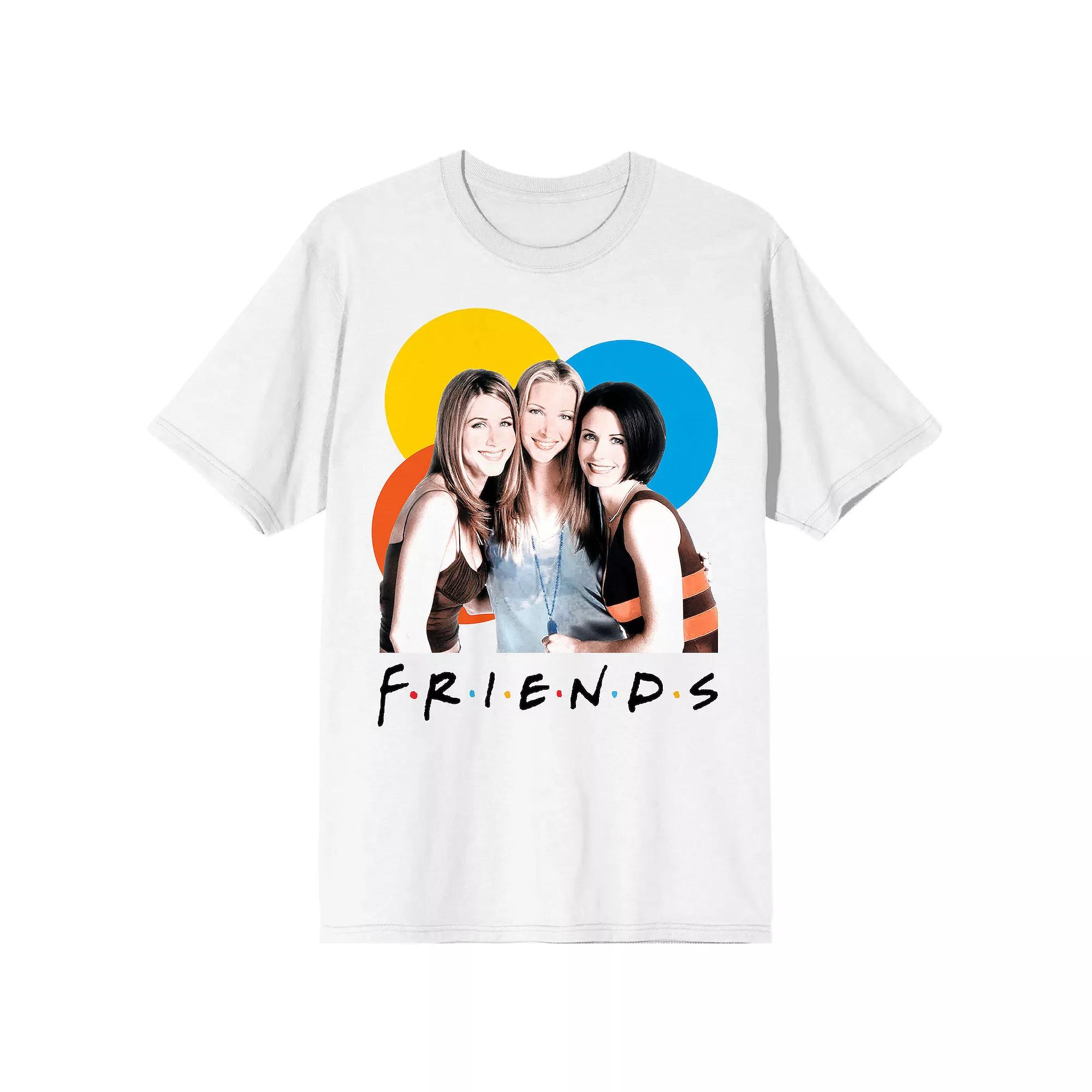 Men's Friends TV Show Rachel Tee, Size: Medium, White Product Image