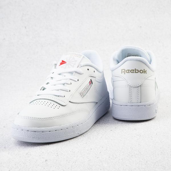 Reebok Mens Reebok Club C 85 - Mens Tennis Shoes White/Grey Product Image