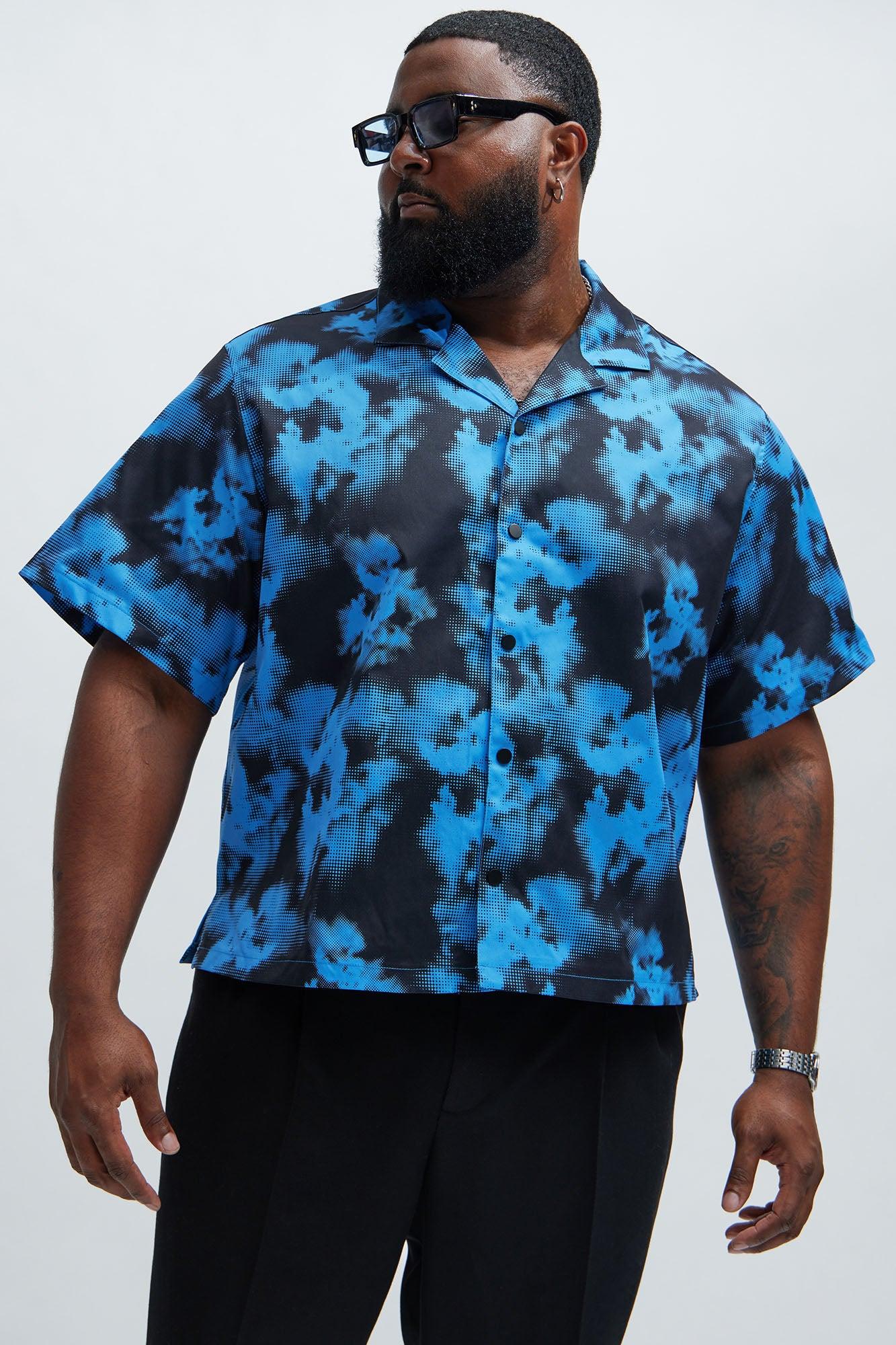 Blue Flame Shirt - Blue/combo Product Image