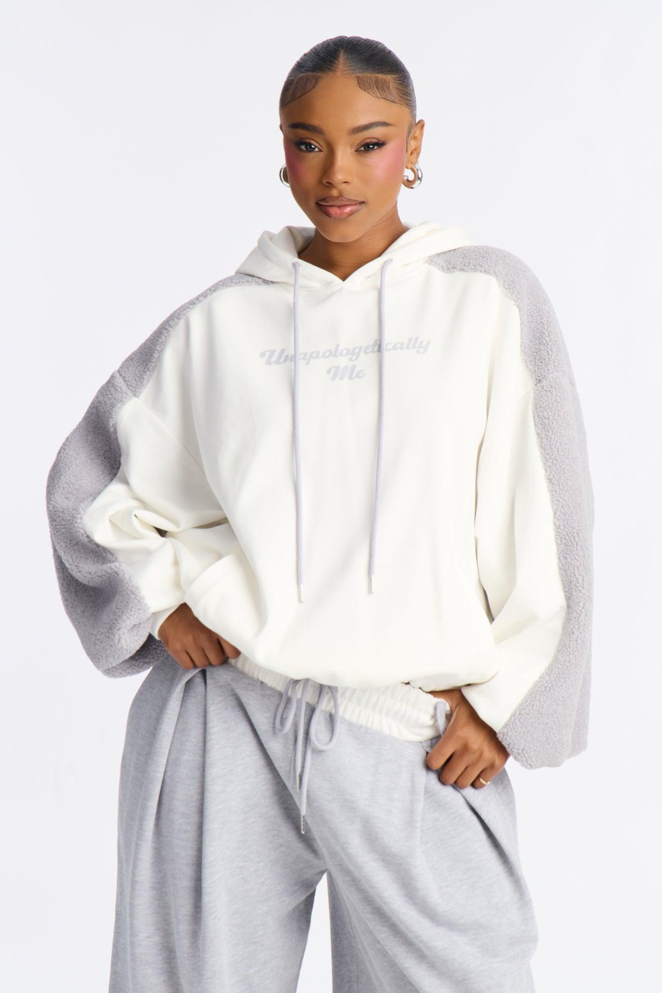 Unwind Mode Pant Set - Grey/combo Female Product Image