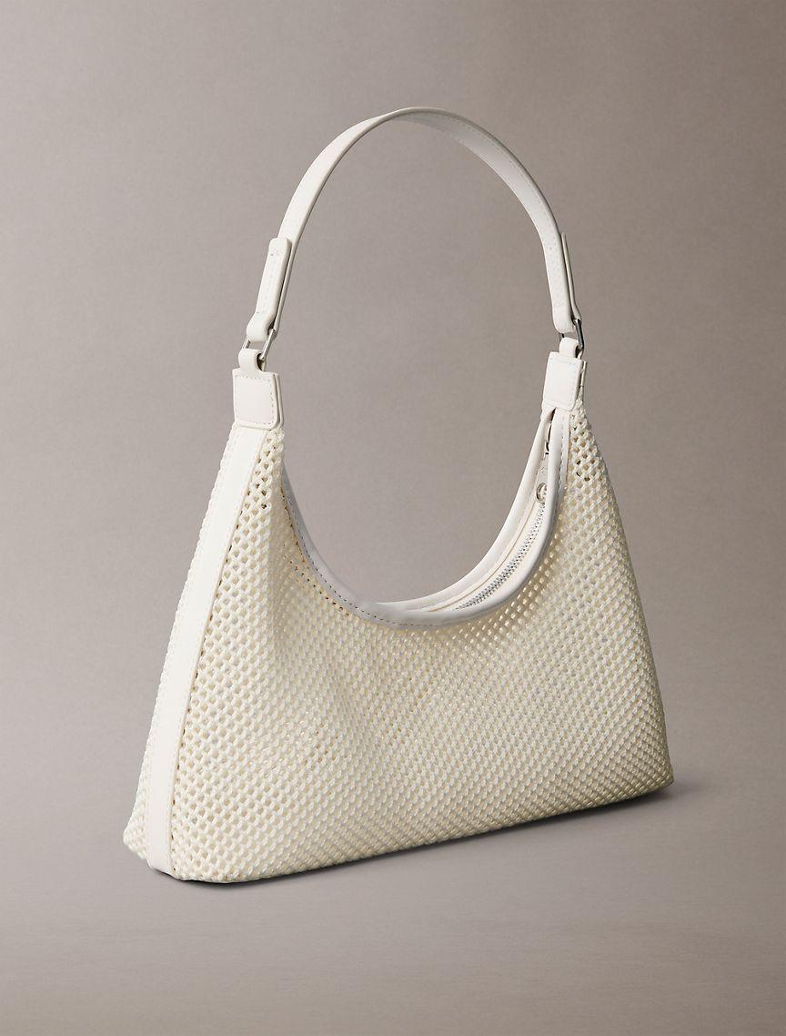 Emblem Logo Mesh Shoulder Bag Product Image